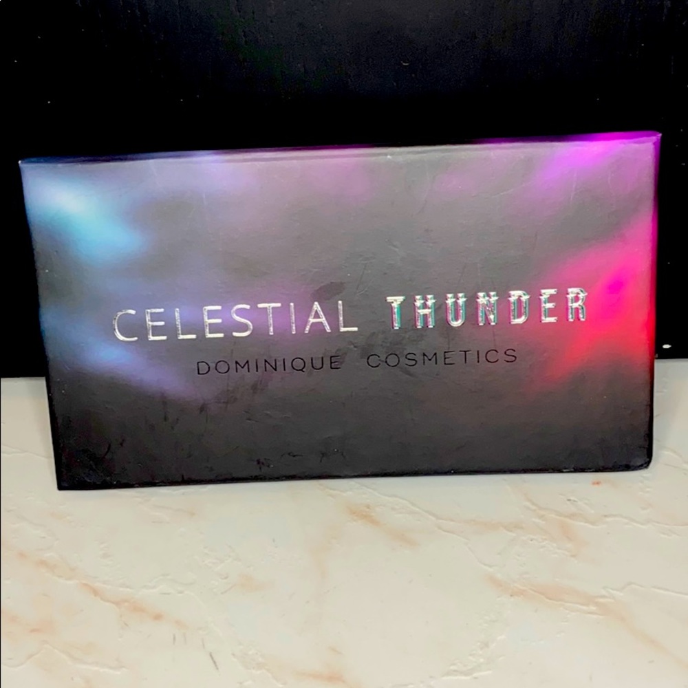 Dominique Cosmetics celestial thunder palette